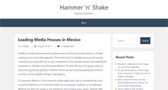 Desktop Screenshot of hammerandshake.com