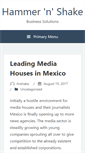 Mobile Screenshot of hammerandshake.com